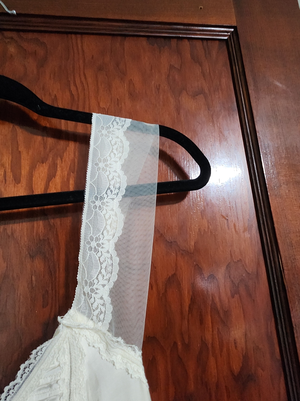 NWT Anthropologie Lacey Satin Slip Dress Ivory XS - SOLD OUT - Picture 7 of 10